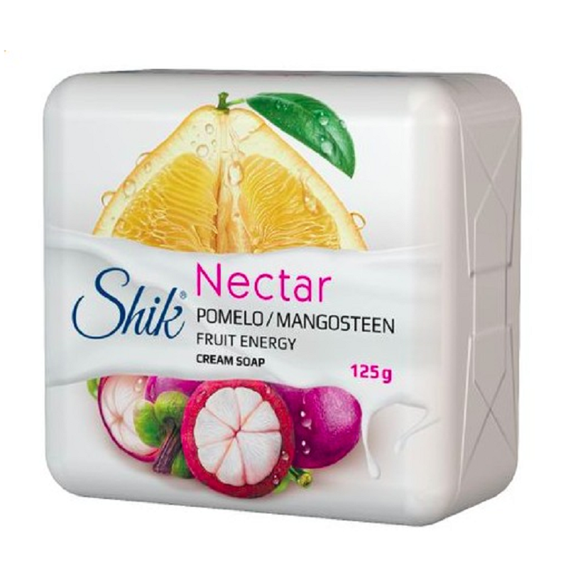 Shik Nectar тверде крем-мило, помело і мангостін, 125г (4823107603204)